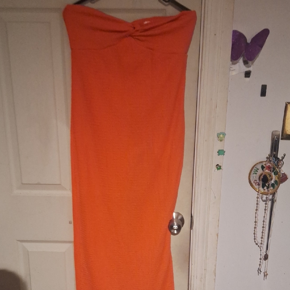 Orange Women's Dress